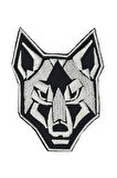 Single Sword Nakış Patch - Kurt Peç SİYAH-BEYAZ