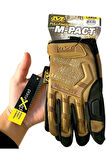 Single Sword Mechanix Tam Parmak Taktik Eldiven, Darbe Emici İş Eldiveni, Dokunmatik Özellikli Motosiklet&Spor Eldiveni, Unisex  MULTİCAM-M