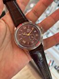 Orient RA-AK0705R10B Otomatik Deri Kahverengi Kırmızı Kadran 40 mm Erkek Kol Saati