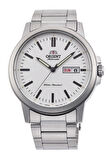 Orient RA-AA0C03S39B Otomatik Çelik Gri Beyaz Kadran Kristsl Cam 42 mm Erkek Kol Saati