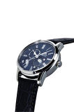 Orient RA-AK0011D30B Sun&Moon Kurmalı Otomatik Deri Lacivert Safir Cam 43 mm Erkek Kol Saati