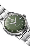 Orient Bambino Kurmalı Otomatik Çelik Gri Yeşil Kadran Kristal Cam 38 mm Erkek Kol Saati