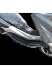 Motosiklet Aksesuar Koruyucu Paspas Apec Apx5 Scooter Uyumlu Kenar Overlok Renk Seçenekli