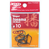 Vanfook Ringed Iseama Delikli İğne NS Black #10