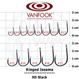 Vanfook Ringed Iseama Delikli İğne NS Black #15