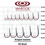 Vanfook Ringed Iseama Delikli İğne NS Black #16