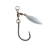 Vanfook Willow Blade BW-61F Fusso Black #4/0 (1+2 İğne)