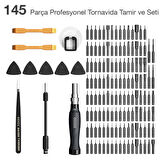 JAKEMY JM 8183 - 145 PARÇA PROFESYONEL TORNAVİDA VE TAMİR SETİ