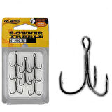 Owner S-Owner Treble 5621 ST-21BC Black Chrome Çarpma Olta İğnesi BLACK-NO:4