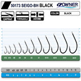 Owner 50173 Seigo-Bh Black Tırnaklı Olta İğnesi