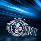 Seiko Prospex Speedtimer Sunrise Blue SRQ051J Otomatik Kronograf Erkek Kol Saati