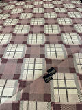 NİVEMESHOME LİLA DESENLİ 200X230 TEK PİKE ÖRTÜSÜ ÇİFT KİŞİLİK