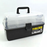 Meiho Fit Box 3030 (New Trout) Malzeme Kutusu - Siyah