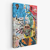 Jean Michel Basquiat Jazz King Kanvas Tablo, Jazz King Canvas Tablo-4964
