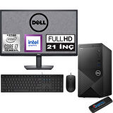 Dell Vostro 3910 MT Intel Core I7 12700 64GB 4TB SSD 21.5" FHD Ubuntu Intel® UHD Graphics 770 Masaüstü Bilgisayar 21N3910EMEAU30 + Zetta USB Bellek