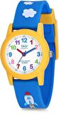Q&Q VR99J003Y MAVİ SİLİKON KORDON RAKAMLI ÇOCUK KOL SAATİ