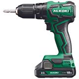 Hikoki DV18DD-2.0 18V/2Ah. 55Nm Kömürsüz Şarjlı Darbeli Matkap