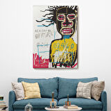 Jean Michel Basquiat'ın Kendi Portresi Kanvas Tablo-4967