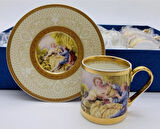 Royking Isabella Afitap 6lı Kahve Fincan Takımı HKR 012