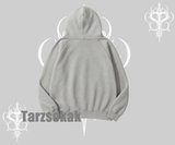 Kapşonlu Sweatshirt Heroic Anime Girl Japon Stil Grafik Baskılı