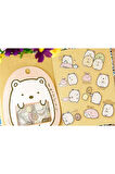 Shirokuma Temalı Sumikko Gurashi 50 Adet Sticker Seti • Bullet Journal (GGK-DC018)