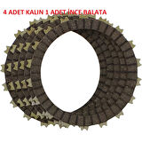 Honda Cbr 250 Debriyaj Balatası Orjinal Kalite 2014-17 Supermoto