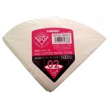 Hario V60 02 Filtre Kahve Demleme Kağıdı 100'lü