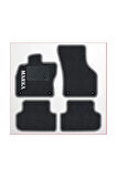 JEEP GRAND CHEROKEE ZJ 1993-1998  Siyah Halı Gri Kenar Petek Topuk