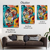 Jean Michel Basquiat, İsimsiz Kafatası 1981 Kanvas Tablosu-4977