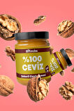 Şekerli Ceviz Ezmesi Taze Çekim Doğal Sürülebilir Kahvaltılık %80 Ceviz Ezmesi 450 gram
