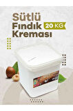 Doğal Bol Sütlü Parça Fındıklı Fındık Kreması Katkısız Atıştırmalık Kahvaltılık Sürülebilir 20kg