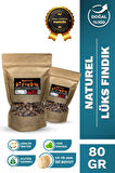 TUZSUZ NATUREL İÇ FINDIK BÜYÜK BOY FINDIK İÇİ ÇİĞ %100 TAZE LEZZETLİ 1.KALİTE DOYPACK 80 GR