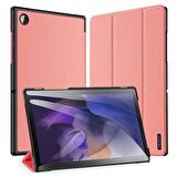 Polham Samsung Galaxy Tab A8 2021 10.5 (X200-X205) Standlı Tablet Kılıfı, Kalem Yerli, Katlanabilir