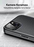 Polham Premium Darbe Emici iPhone 14 Pro 6.1 Kamera Korumalı,Magsafe Uyumlu 5 Katmanlı Kılıf