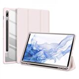 Polham Samsung Galaxy Tab S8 Plus (X800-X806) Tablet Kılıfı,Kalem Yerli Standlı Manyetik Uyku Modlu