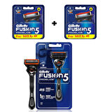 Gillette Fusion5 Proglide Flexball Tıraş Makinesi + Yedek Tıraş Bıçağı 4'lü  2 adet