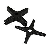 5 ADET SİYAH ARTI MODEL CEZVELİK OCAK KÜÇÜLTÜCÜ EMAYE (4987)