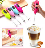 Mini Pilli Karıştırıcı ve Köpürtücü El Mikseri (4987)