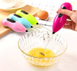 Mini Pilli Karıştırıcı ve Köpürtücü El Mikseri (4987)