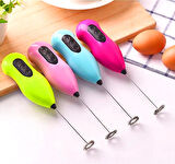 Mini Pilli Karıştırıcı ve Köpürtücü El Mikseri (4987)