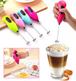 Mini Pilli Karıştırıcı ve Köpürtücü El Mikseri (4987)