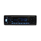 OTO TEYP LCD EKRANLI USB + TF KART - BLUETOOTH - KUMANDALI TEK DIN / SINGLE DIN ARABA TEYBİ BW-116DSP