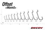 DECOY Worm5 Offset Hook Offset İğne