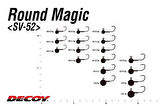 Decoy SV-52 Round Magic JH Jig Head NO:6-1,8 GR