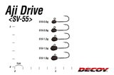 Decoy SV-55 Aji Drive Jighead NO:8-1,5 GR