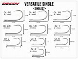 Decoy Single-37 Versatile Single İğne TIN #1 (8 Adet)