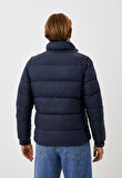 Erkek Mont Şişme Lacivert Termo Dolumlu Two Tone Rüzgar ve Su İtici Slim Fit NCS JEANS 4990