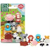Iwako Puzzle Silgi 7li Animals in Forest