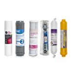 Sulook Açık Kasa Su Arıtma Cihazlarına Uyumlu 6'lı Filtre Seti Lg Membranlı