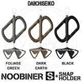 Daiichiseiko MC Noobiner S + Snap Holder (Klips Tutucu) Foliage Green